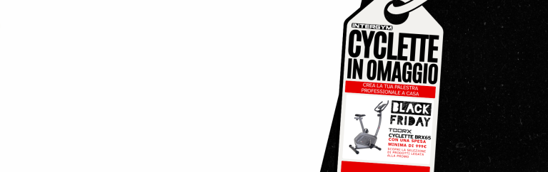 Una cyclette BRX65 in omaggio!