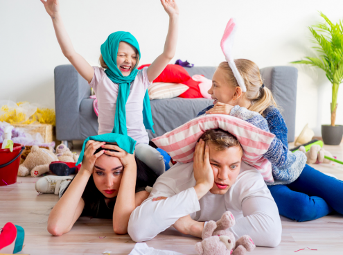 Routine di esercizi a casa per genitori impegnati | Intergym