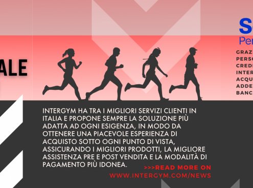 CON INTERGYM, PAGAMENTO RATEALE A INTERESSI ZERO!