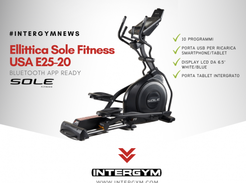 Ellittica Sole Fitness USA E25-20