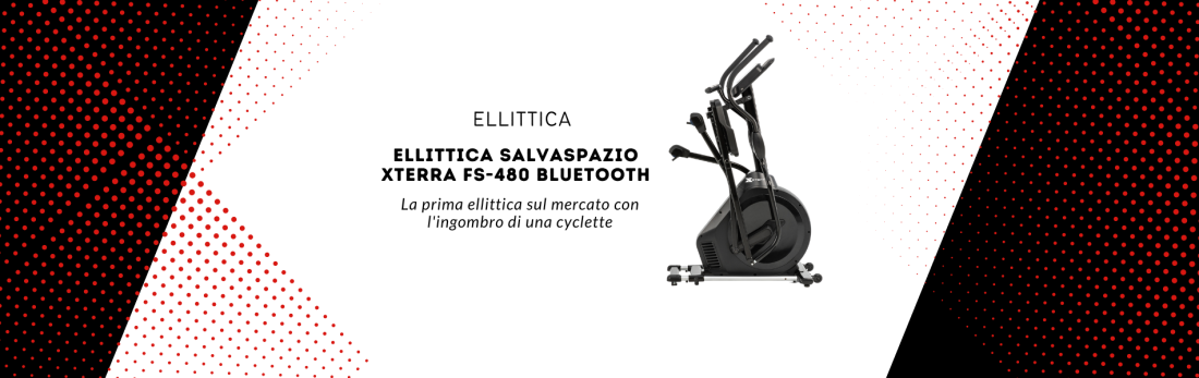 XTERRA FS-480: la prima ellittica che occupa lo spazio di una cyclette