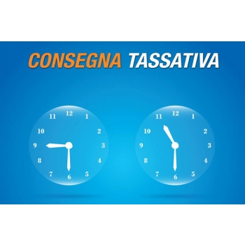 CONSEGNA TASSATIVA  € 15,00 (OPZIONALE)