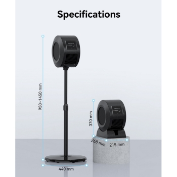 CYCPLUS Intelligent High Power Fan