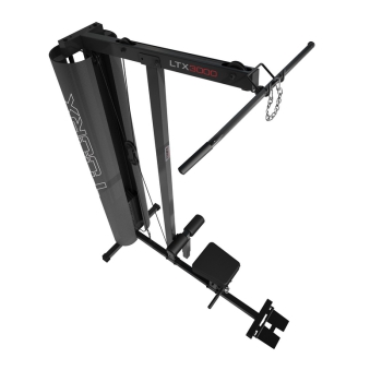 Lat machine con pulley basso - pacco pesi in acciaio 90 kg