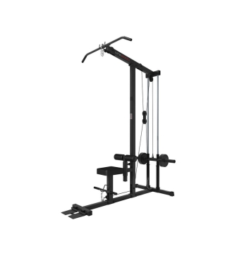 Lat machine con pulley basso a caricamento dischi