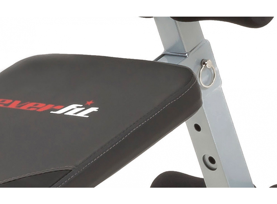 WBK-400 Panca da Allenamento Multiuso Piana o Inclinabile + Supporto bilanciere WBK 300 a Larghezza