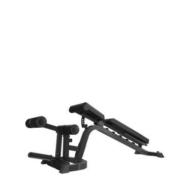 Panca piana e inclinabile multiuso WBX-220 MULTIFIT con leg extension