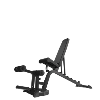 Panca piana e inclinabile multiuso WBX-220 MULTIFIT con leg extension