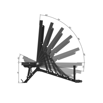 Panca regolabile WBX 700