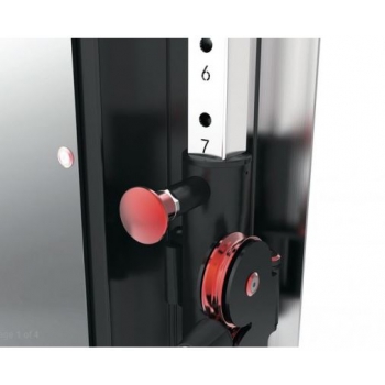 Poliercolina single cross cable PRX-3000 pacco pesi in acciaio 50 kg salvaspazio