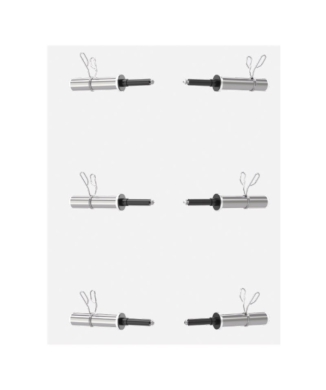 Set 6 perni porta pesi per ASX-7000