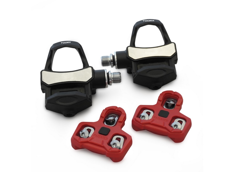 SET TX-POWER coppia power meter pedals Keo System e computer d’allenamento per indoor cycling / fascia cardio inclusa