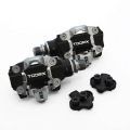 SET TX-POWER coppia power meter pedals SPD System e computer d’allenamento per indoor cycling / fascia cardio inclusa