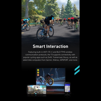 Smart Bike Trainer CYCPLUS T3 | 11 Speed | 2800 Watt | 110 Nm Torque