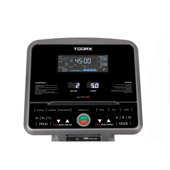 Tapis roulant ALTITUDE HRC modalità Run&Climb -APP Ready 3.0