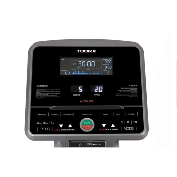 Tapis roulant ALTITUDE HRC modalità Run&Climb -APP Ready 3.0