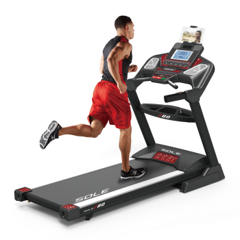 Tapis Roulant Sole Fitness F80-20 Bluetooth 3.5/6.5 Hp 20km/h 585x1525 APP ready 