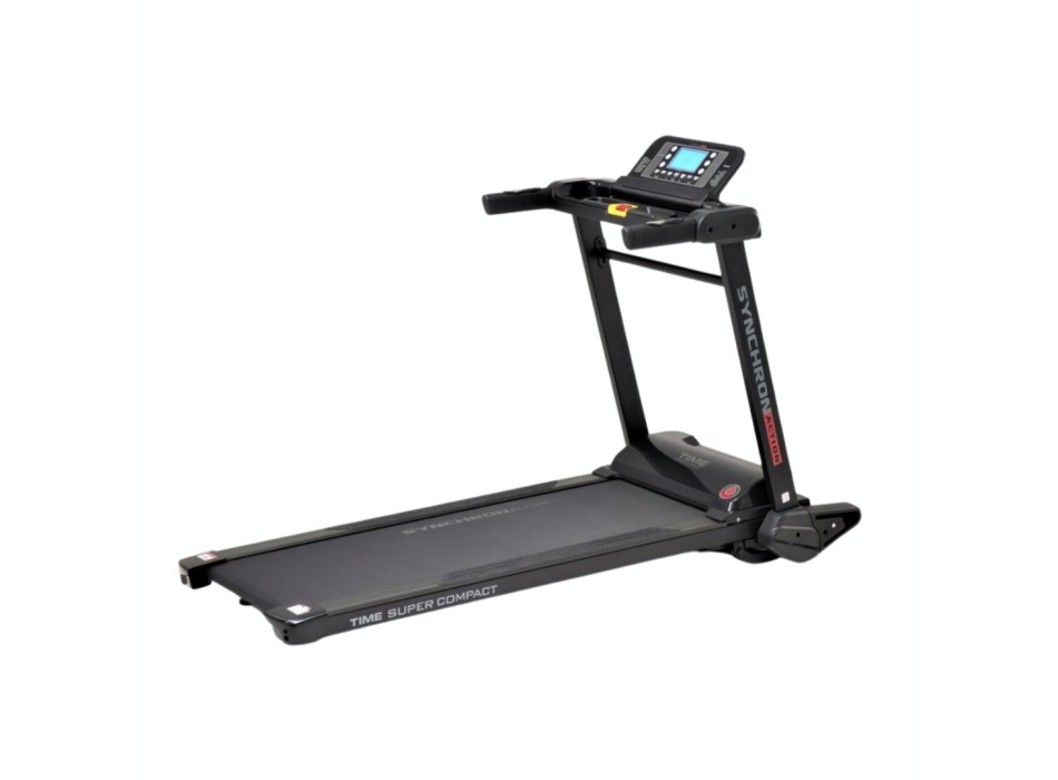 Tapis roulant TIME SUPER COMPACT 3.0/4.0 HP BlueTooth Autolubrificante Salvaspazio
