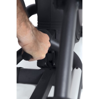 Toorx ERX-650 HRC a volano anteriore elettromagnetica con pedane regolabili in inclinazione e ricevitore wireless- APP Ready 3.0 