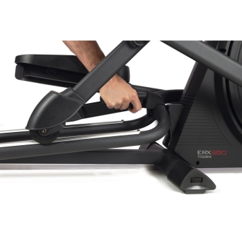 Toorx ERX-650 HRC a volano anteriore elettromagnetica con pedane regolabili in inclinazione e ricevitore wireless- APP Ready 3.0 
